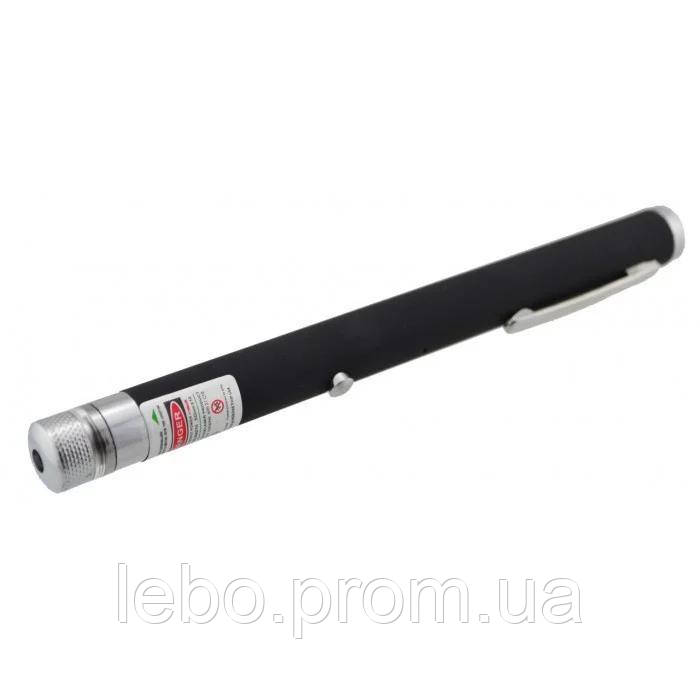 Лазерная указка (зеленый луч) в виде ручки на батарейках Laser Green Pointer 8410/ LZ 001 lb - фото 1 - id-p2152358503