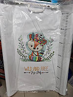 Пеленальний матрац Дикий Захід: Лисичка 70×50 см білий — пеленатор Tega Baby матрац