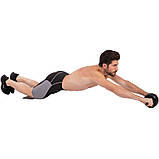 Ролик гімнастичний колесо для преса одинарне 15 см SP-Sport FI-1697, фото 9