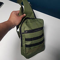Мужская тактическая армейская сумка Single (барсетка, бананка) через плечо