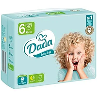 Підгузки  дитячі Дада 6 Dada extra soft (16+ кг) 37 шт.