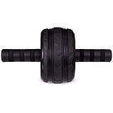 Ролик гімнастичний колесо для преса одинарне 14 см SP-Sport FI-2540, фото 4