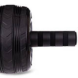 Ролик гімнастичний колесо для преса одинарне 14 см SP-Sport FI-2540, фото 5