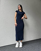 Платье Maxi Dress женское, микродайвинг 42-46 (4) "PAPA FASHION" Razg4437-4123