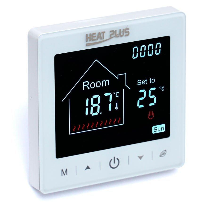 Програмований терморегулятор Heat Plus M2-1.716 Білий, фото 1