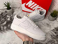Спортивные мужские белые кроссовки Найк Аир Форс низкие классические белые Nike Air Force 1 Low Classic White