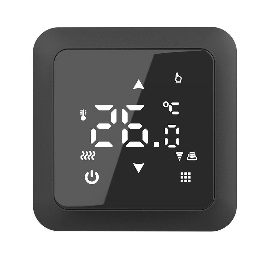 Програмований терморегулятор IN-THERM PWT-517 Wi-Fi Чорний/заокруглені кути