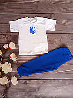 Костюм комплект для мальчика футболка и штаны 92-98
