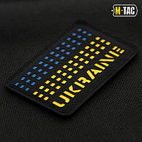 M-TAC НАШИВКА UKRAINE LASER CUT BLACK/YELLOW/BLUE, фото 2