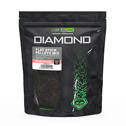 Пелетс Carp Pro Diamond Stick Pellets Mix 2/3мм Plum Royal (Слива) 400г