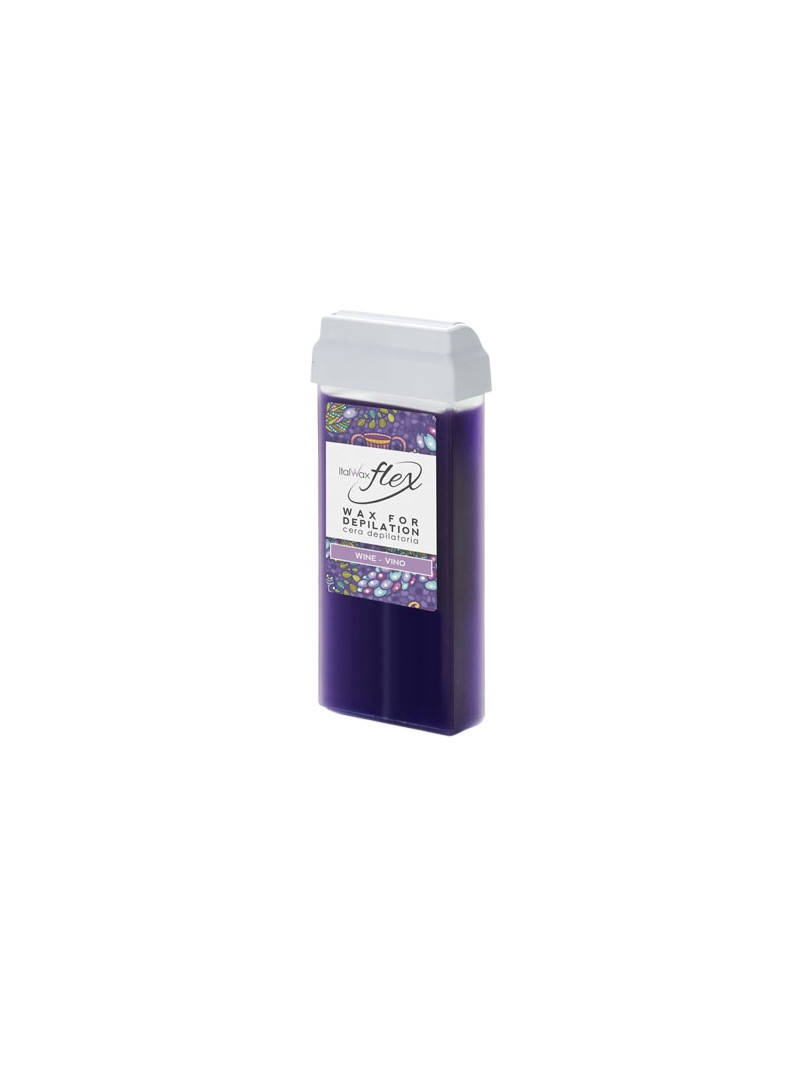 Віск для депіляції Вино у картриджі 100мл FLEX Ital Wax