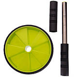 Колесо-ролик для преса одинарне 18 см Zelart FI-2642, фото 5