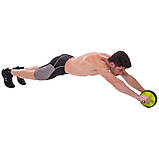 Колесо-ролик для преса одинарне 18 см Zelart FI-2642, фото 9