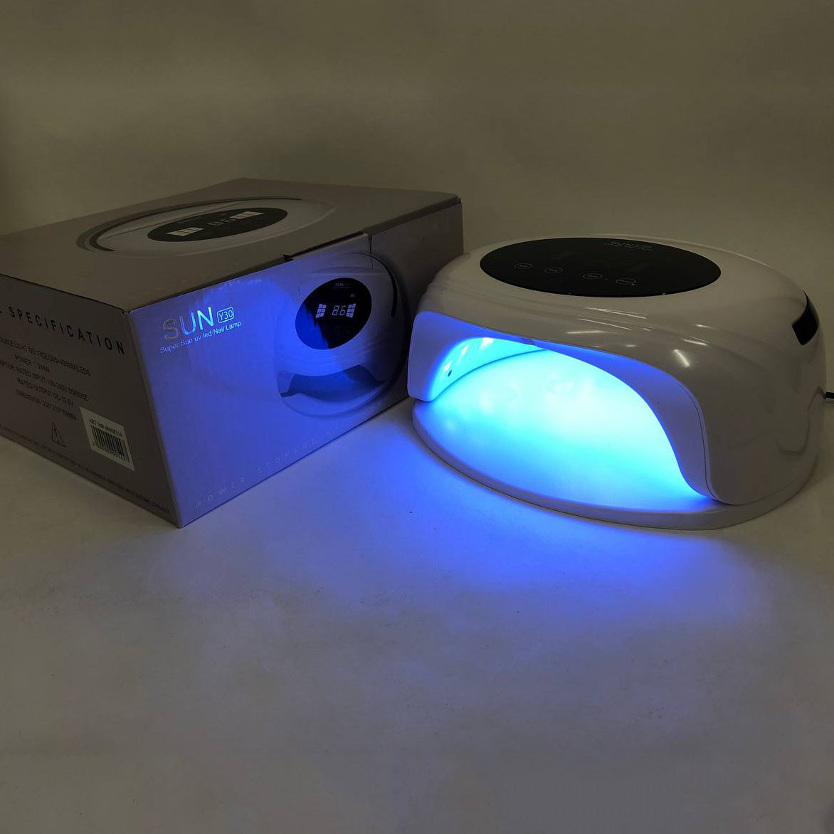 Лампа потужна для сушіння гель-лаку LED+UV Lamp SUN Y30, Лампи манікюрні, Сушарка LJ-229 для манікюру