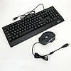 Клавіатура+мишка UKC з LED підсвічуванням від USB M-710, клавіатура ігрова з підсвічуванням RN-446 та мишкою, фото 8