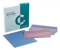 Хустки для кофердама латексні "Dental Dam List Heavy" Hygenic, товсті сині