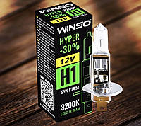 Автолампа галогенна Winso 12V H1 HYPER +30% 55W P14.5s