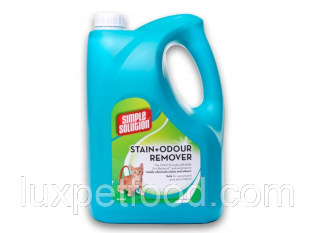 Simple Solution Stain & Odour Remover 4l Cat суперсильний нейтралізатор плям та запахів для котів 4л