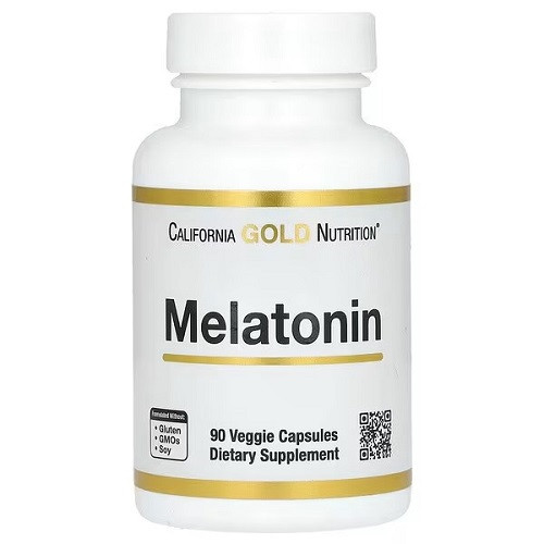 Мелатонін California Gold Nutrition Melatonin 3 mg (90 капсул.)