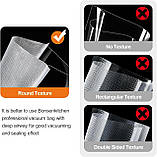 Вакуумна пакувальна машина, вакуумний пакувальник харчових пакетів, машина для вакуумування харчових продуктів, потужне всмоктуван, фото 2