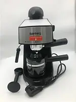 Кофеварка Rainberg RB-8111, 2200W, кофемашина рожковая Espresso с капучинатором. COL