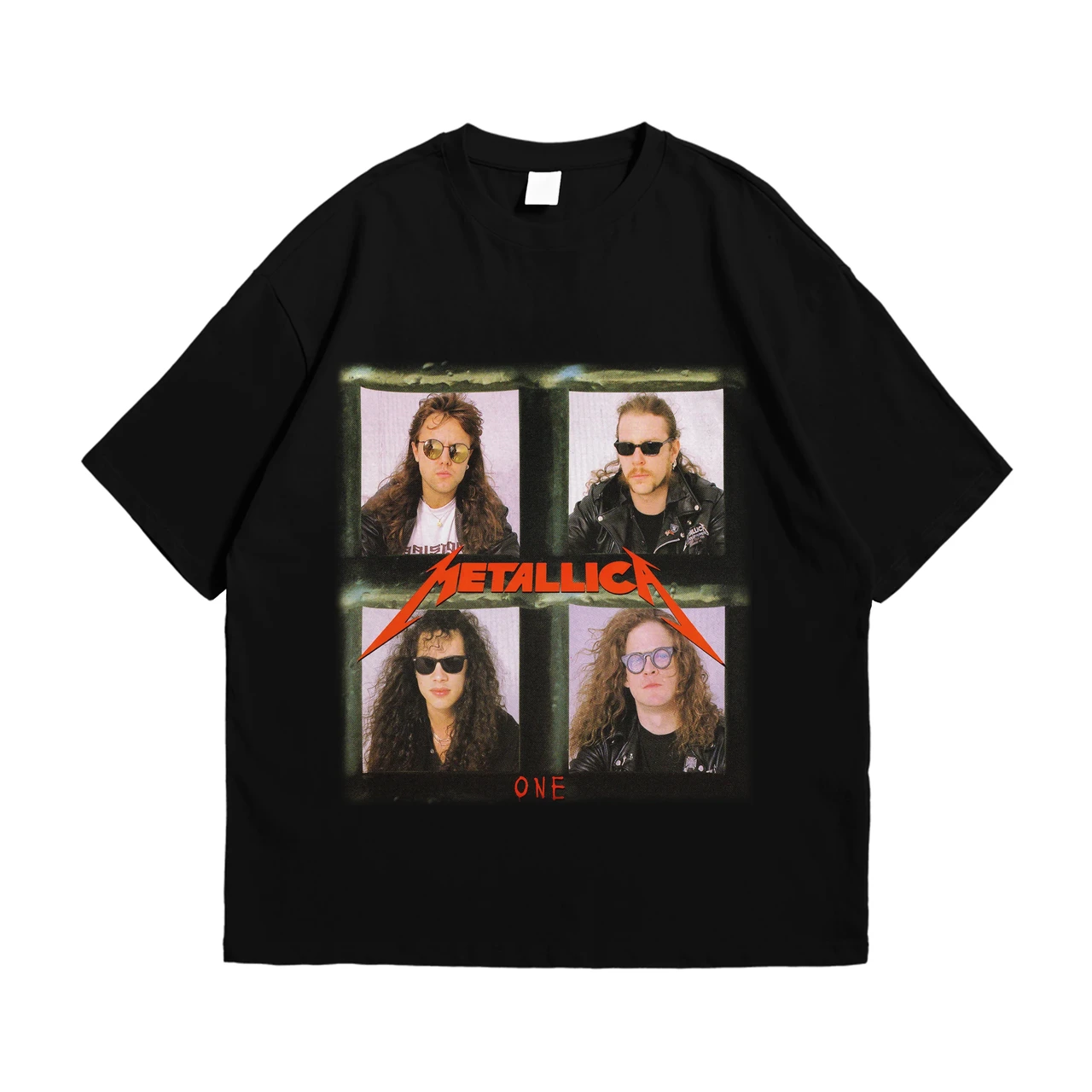 Футболка з принтом Metallica One S Чорний, фото 1