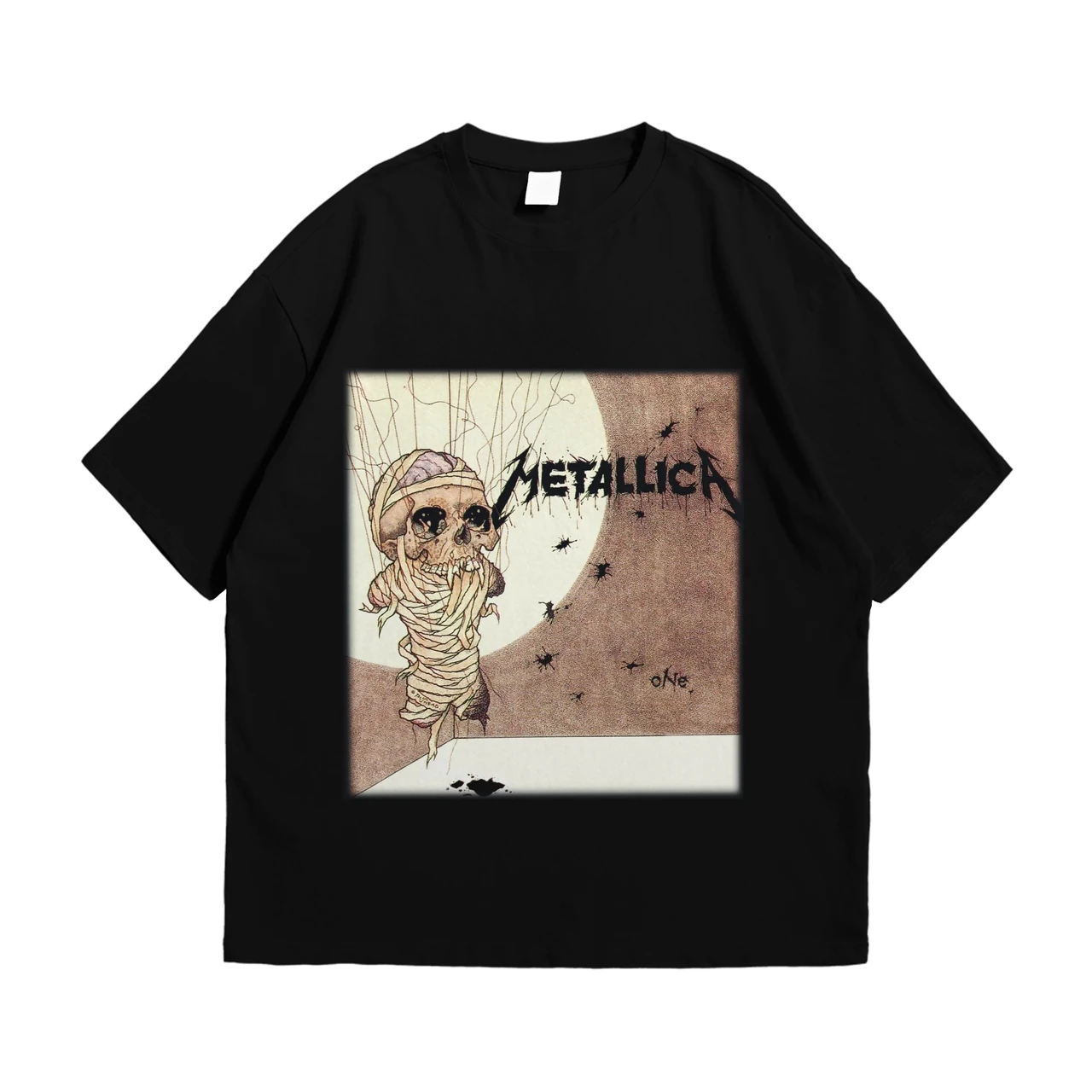 Футболка з принтом Metallica Pushead XL Чорний, фото 1