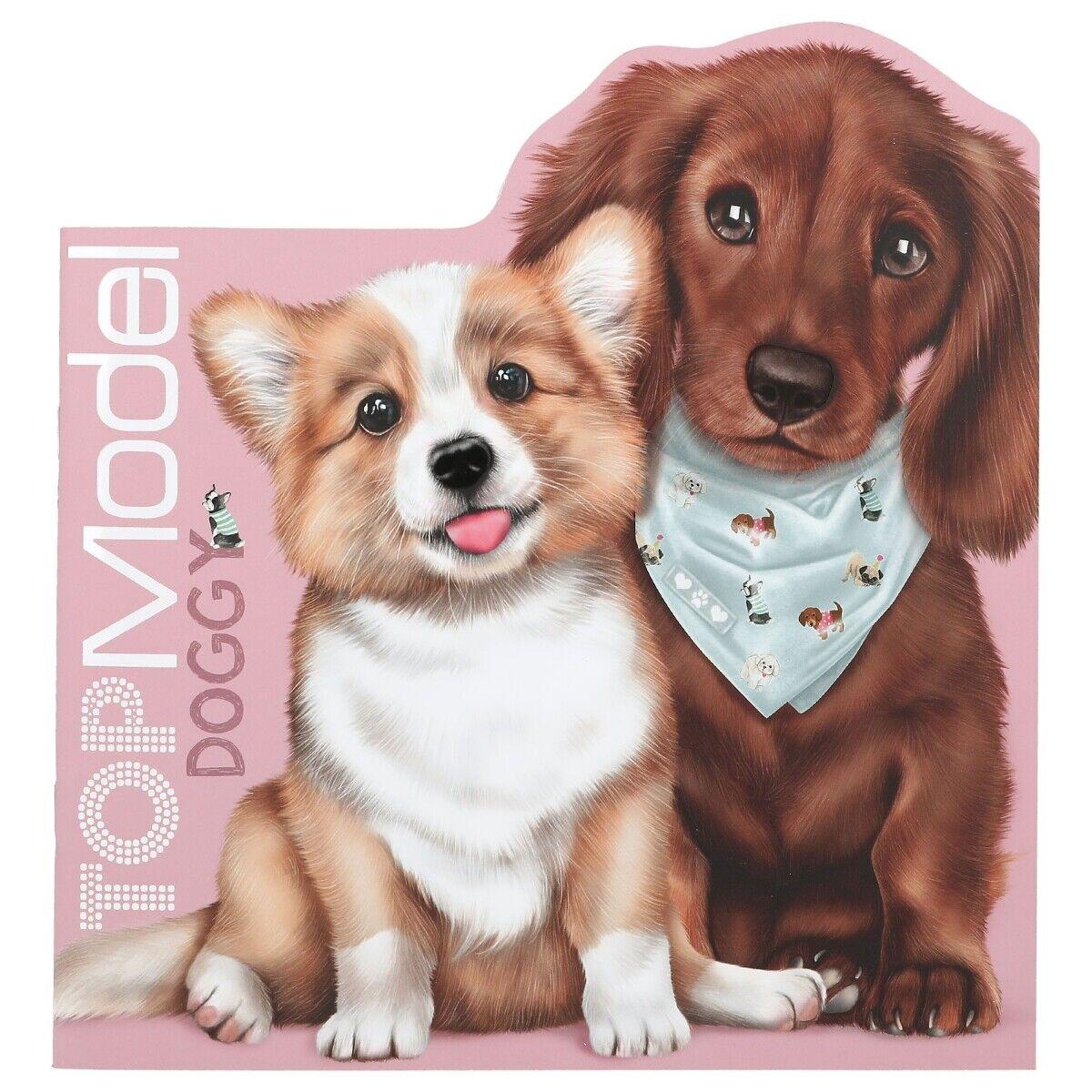 Top Model розмальовка із наліпками Doggy (12714)