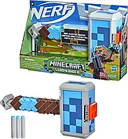 Бластер Молот Нерф Бластер Майнкрафт NERF Minecraft Stormlander Dart