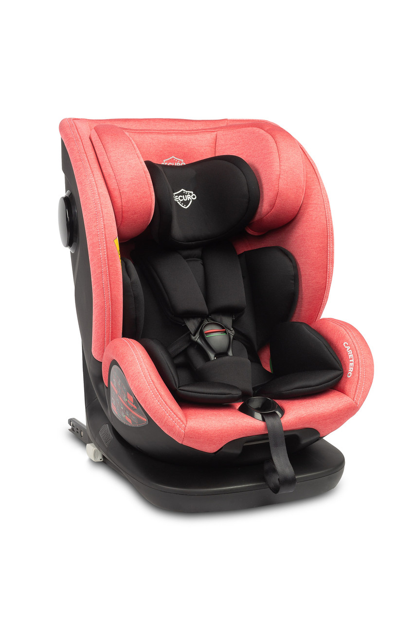 Дитяче автокрісло Caretero Securo I-SIZE Isofix (40-150 см.) Dirty Pink, фото 1