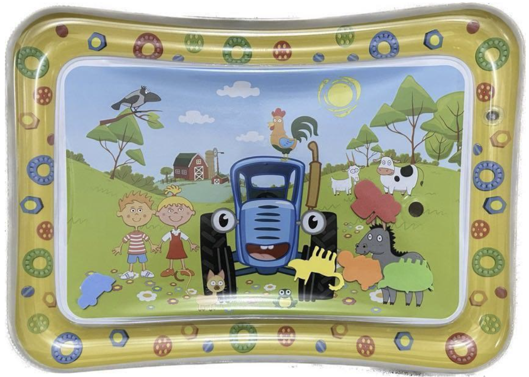 Водний килимок для немовляти 779 "Синій трактор".