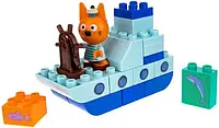 Игровой набор-конструктор "Три кота: Коржик на корабле" (23 элемента, в коробке) Т19755