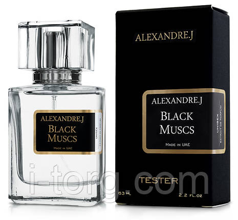 Тестер унісекс Alexandre J Black Muscs, 63 мл, фото 1