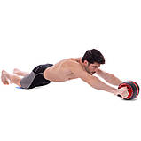 Ролик для преса зі зворотним механізмом Ab Carver Pro 19 см FI-5031, фото 9