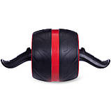 Ролик для преса зі зворотним механізмом Ab Carver Pro 19 см FI-5031, фото 3