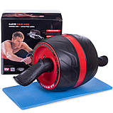 Ролик для преса зі зворотним механізмом Ab Carver Pro 19 см FI-5031, фото 6