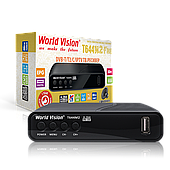 World Vision World Vision T645M2 FM H.265 HEVC - Т2 Тюнер DVB-T2/C + FM радіо