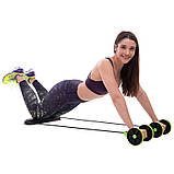Багатофункціональний тренажер для преса (ролики для преса) SP-Sport FI-2447, фото 8