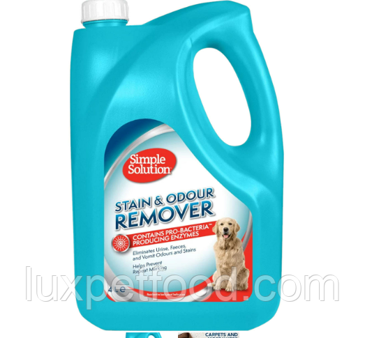 Simple Solution Stain & Odour Remover 4l Dog нейтралізатор плям та запахів для собак 4л