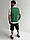 Манішка футбольна чоловіча тренувальна зелена сітка L ATTEKS — 01403, фото 5
