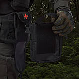 Аптечка збільшена PRO (підсумок-органайзер). Чорна., фото 8