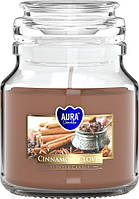 Свічка ароматизована кориця-гвоздика 10 см (snd71-374)