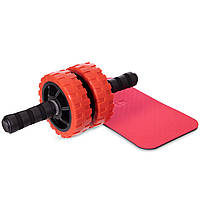 Ролик для преса подвійний колесо 15 см SP-Sport FI-2538