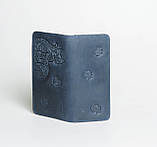 Шкіряний гаманець ручної роботи 'Котики', якісний клатч-гаманець, фото 3