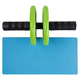 Колесо ролик для преса подвійне 16 см AB Wheel 84081, фото 2