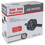 Колесо ролик для преса подвійне 16 см AB Wheel 84081, фото 3