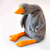 Мягкая игрушка-подушка для обнимашек ОПТОМ лучший антистрес 70 см игрушка для сна в виде гуся белого цвета fox