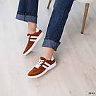 Трендові жіночі кеди з натуральної замші, фото 2