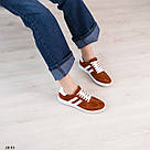 Трендові жіночі кеди з натуральної замші, фото 6