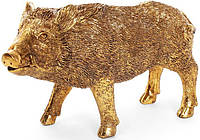 Декоративна статуетка "Золотий кабанчик" 9.5х7х11.5см ukrfarm